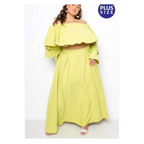 ➕ Sage Skirt Set - Picture 4 of 8